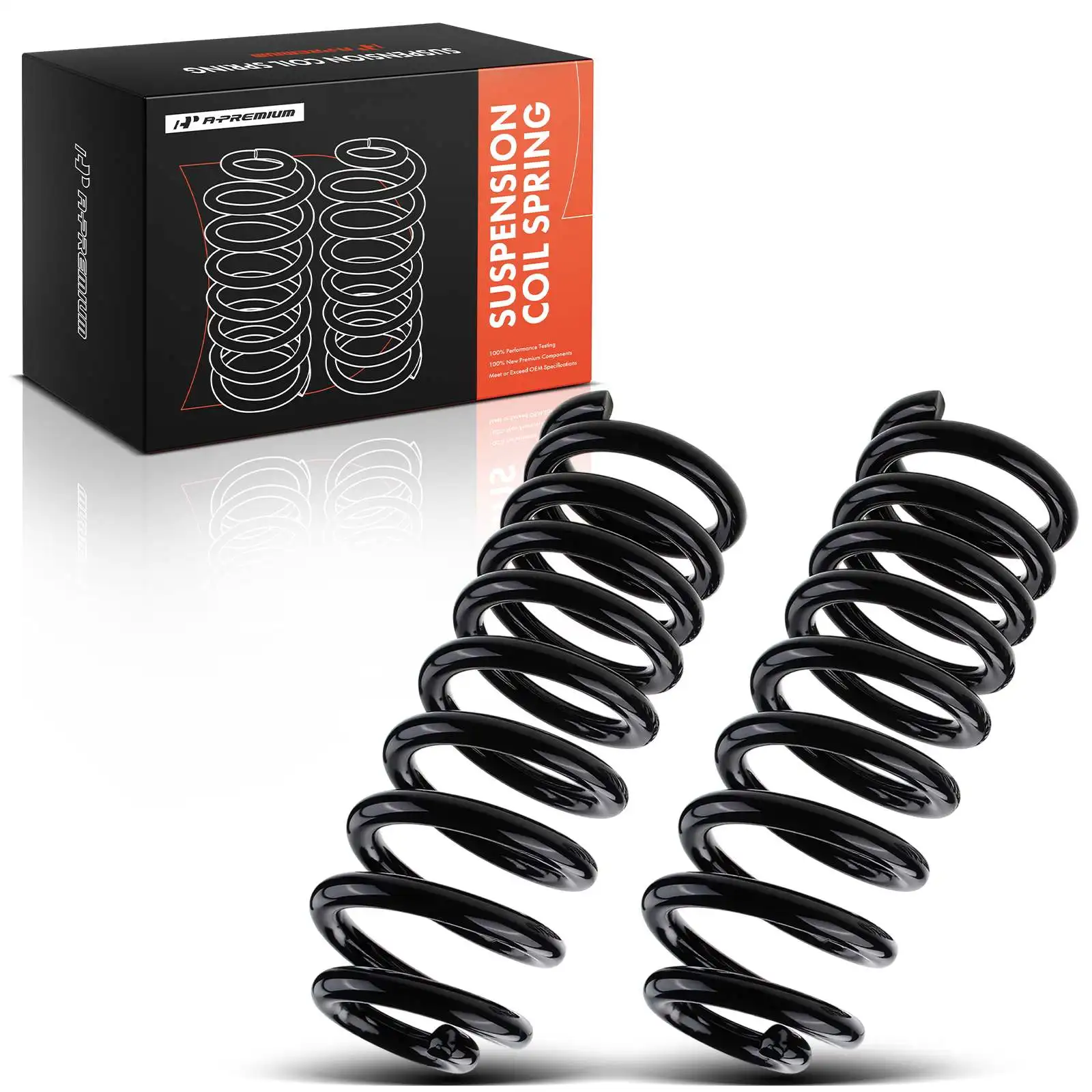 A-Premium 2Pcs Front Left & Right Coil Springs for Ford Ranger 1983-1997 Mazda B2300 B4000 1994-1997 B3000 1994 1995