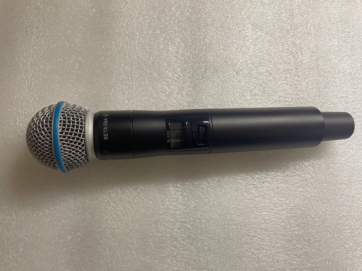 Paulkitson Ulxd4 Professionelles Digitales Drahtloses Mikrofonsystem Handheld Headset Lavalier 572-820Mhz für Bühne KTV – Detail 5