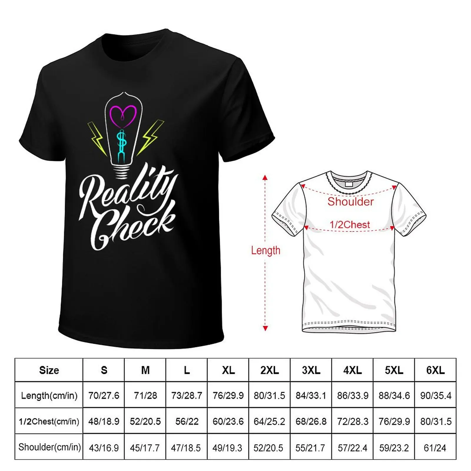 Reality Check T-Shirt Dry Fit Athletic Short Sleeve Shirt