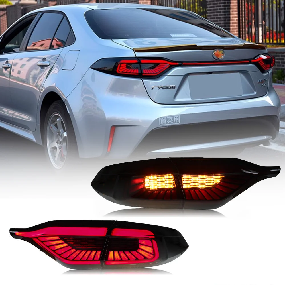 

Led Trunk Taillights For Levin 2019 - 2023 For Corolla US Modified Brake Reverse Working Led Rear Back Lamp Accessory