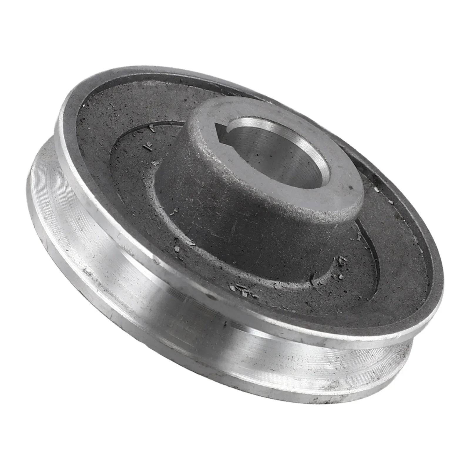 Compressor Components Single Groove Pulley Keyway Width 8mm 100mm Diameter 19mm Inner Diameter Pulley For Mechanical Setups