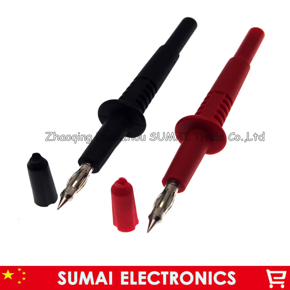 DIY 4.0mm probe plug,4mm Test probe Adaptor with 4mm socket for circuit test.CATIII 1000V /MAX. 32A