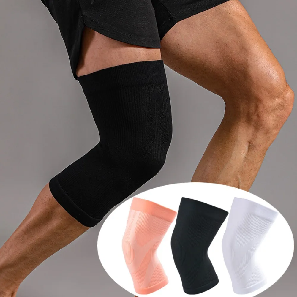 

1 Pair High Elastic Sport Knee Pads Breathable Compression Knee Braces Non Slip Comfortable Cycling Knee Support Football