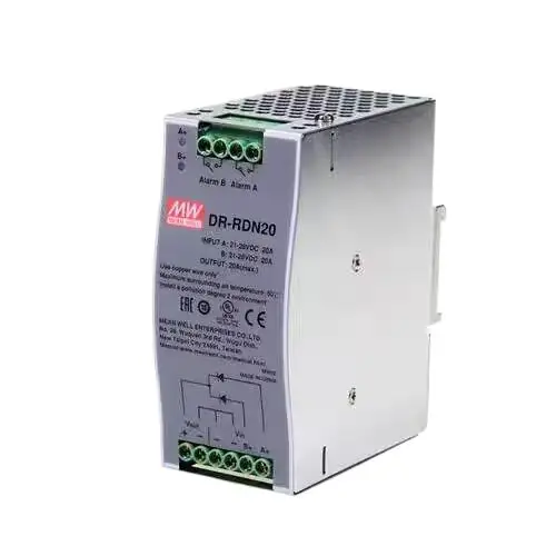 Original Mean Well DR-RDN20 meanwell 30V MAX DC 20A Power Supply Redundancy Module