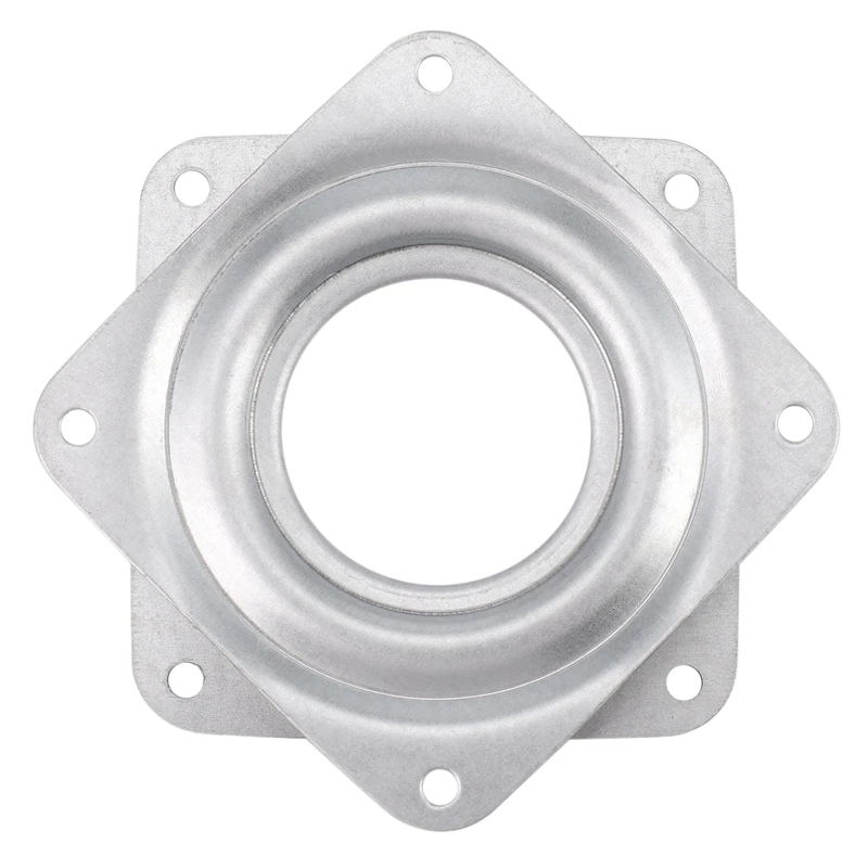 Новый стильный шарикоподшипник Lazy Susan, металлическая поворотная пластина, поворот на 360 градусов, полая подставка для дисплея, небольшая Поворотная стойка