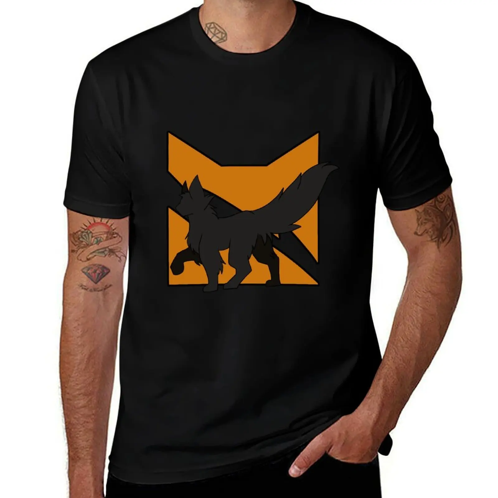 Cats of Thunder T-Shirt Casual Basic Street Style T-Shirt
