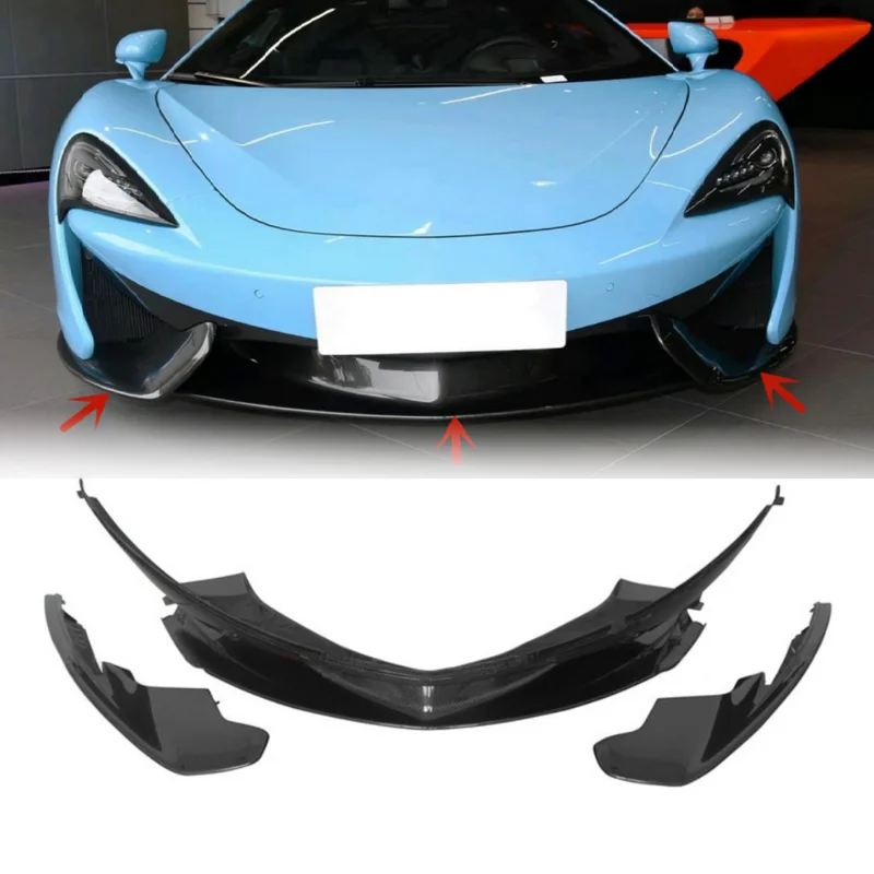 

Передняя губа в стиле OE для McLaren 540C 570S 570GT — прецизионный внешний аксессуар