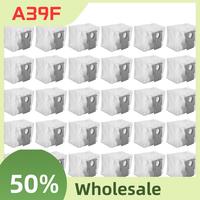 A39F Top 30Pcs Dust Bag Replacement Accessories For Roborock T8, G10S, Q7 MAX, Q7 Max+, S7 MAXV Ultra Robotic Vacuum Cleaner