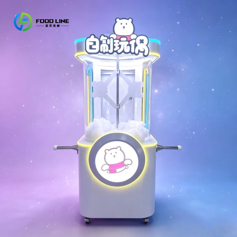 2026 New FL Factory Direct  Plush Toy Stuffing Machine Semi-Automatic 4-5kg Capacity High Speed Teddy Bear Workshop Customized