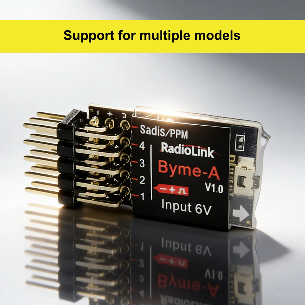 Radiolink Byme-A Fixed Wing FC Gyro Self-stabilization 3D Crane Delta Wing Flight Controller For SU27 RC Aircraft