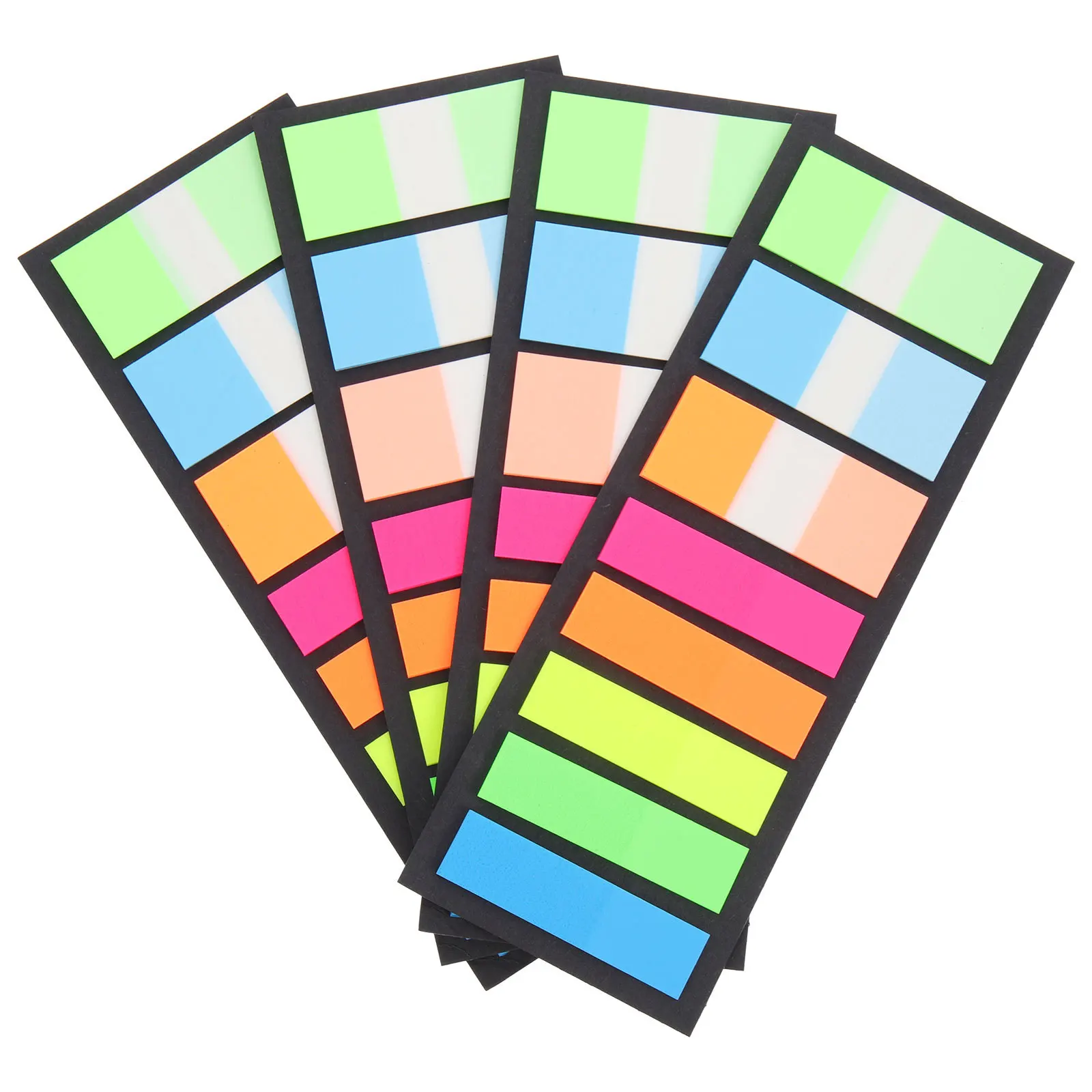 แถบสีติดหนังสือ แถบไฮไลท์เรืองแสง ป้ายบอกหน้า ป้ายดัชนี สำหรับเด็ก นักเรียน ครู อุปกรณ์เสริมหนังสือ