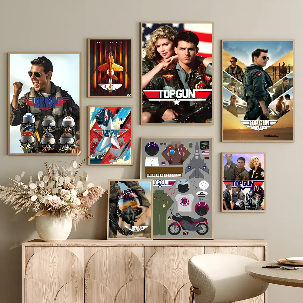 Top Gun Maverick Movie Good Quality Prints And Posters HD Quality Poster Wall Art Painting Study Home Decor