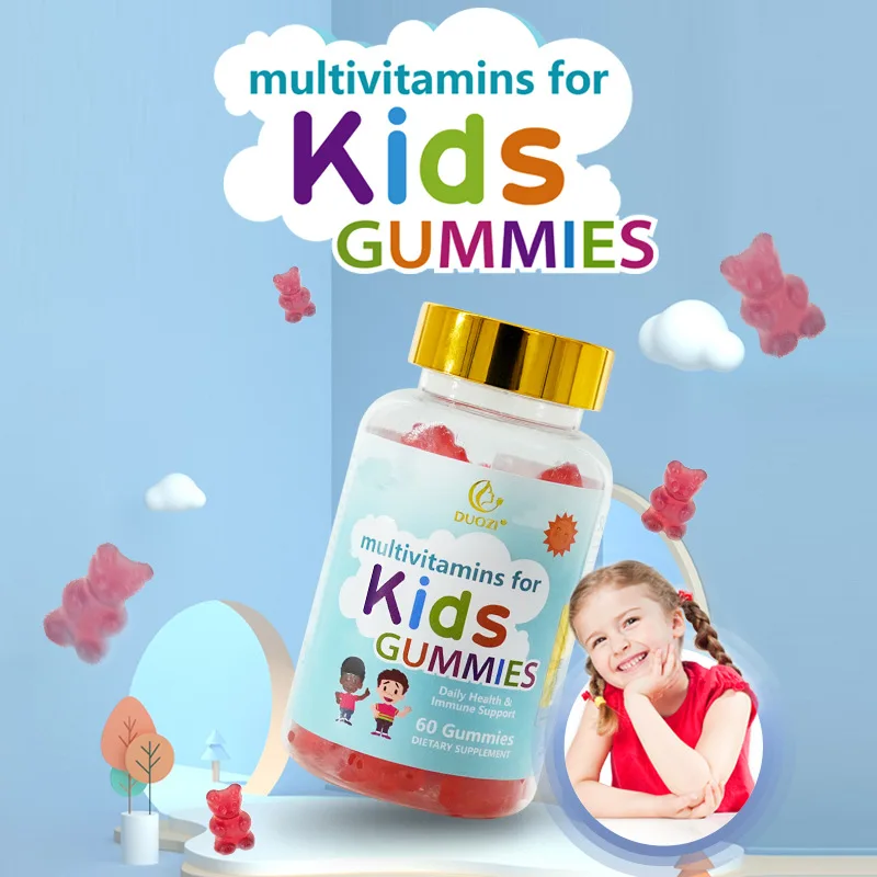 

Children's multivitamin gummies promote growth and development, supplement nutrients, and promote bone and nervous system health