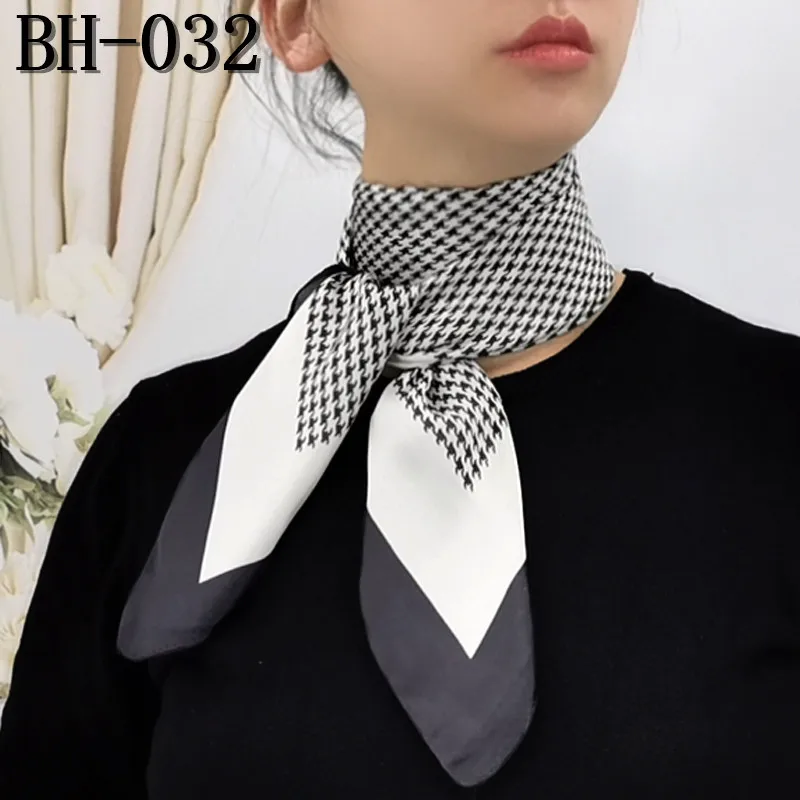 

Silk Scarf Women's Long Small Square Scarf Spring And Autumn Thin Paragraph Versatile Decorative Scarf Scarf