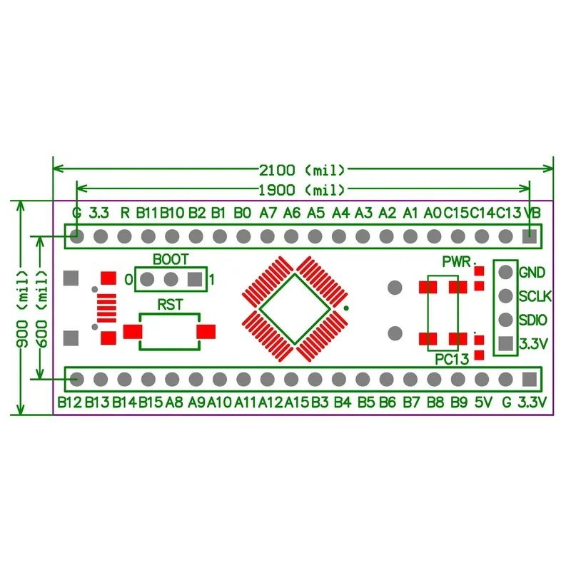 Stm32G431 Core Stm32G431Cbt6 Minimum System Cortex-M4 New G4 Development Board USB