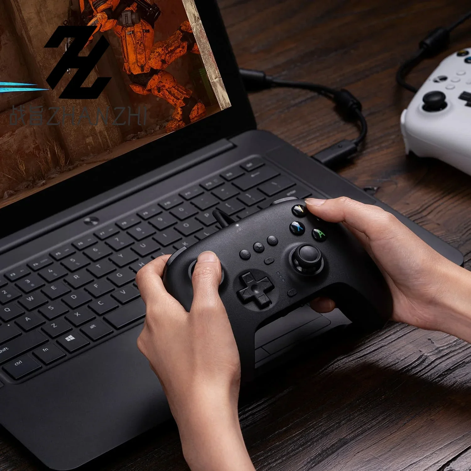 أعلى! 8Bitdo Ultimate Wired Game Controller Gamepad Joystick مع مشغل رسم الخرائط لسلسلة Xbox X/Xbox Series S/Xbox One/PC