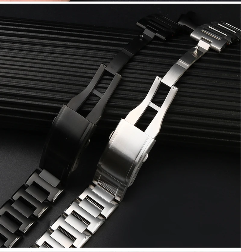 For CASIO G-SHOCK MTG-B1000 B2000 Watchband MTG-G1000 316L Stainless Steel Wristwatch Strap Metal Bracelet Men Watch Accessories