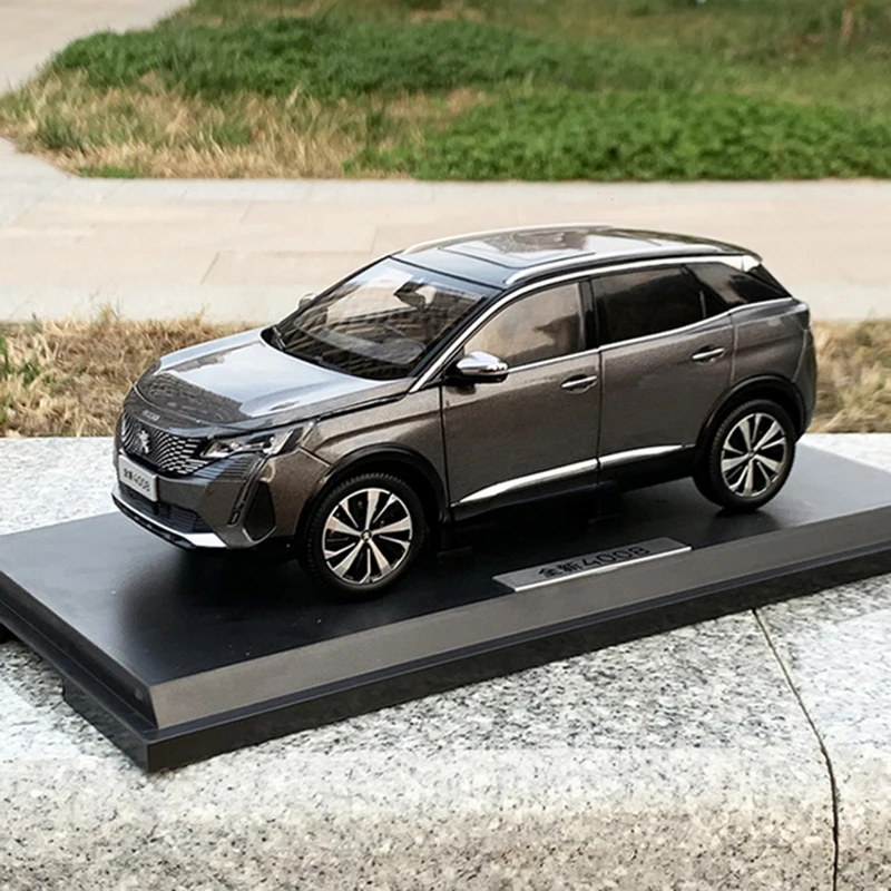 1:18 Original Diecast 4008 SUV Alloy Car Model Metal Off-road Vehicle Simulation Boy Toy Gift Collection