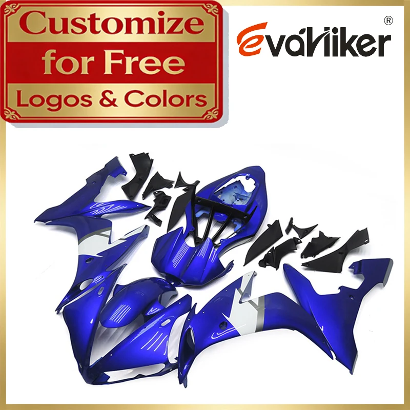 

ABS Motorcycle Body Fairing For Yamaha YZFR1 2004 2005 2006 blue YZF-R1 04 05 06 Complete Motorbike Fairing Shell Custom Color
