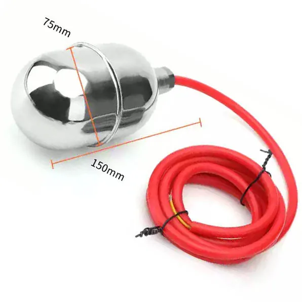 SUS304 316 stainless steel sewage tank switch cable water float sensor mechanical system liquid level sensor