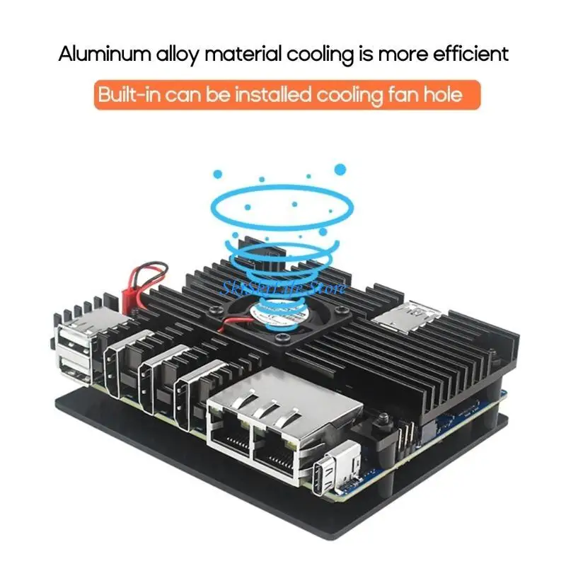 E65E cho 5 Case Aluminum nặng Duty C làm mát Kim loại thụ động