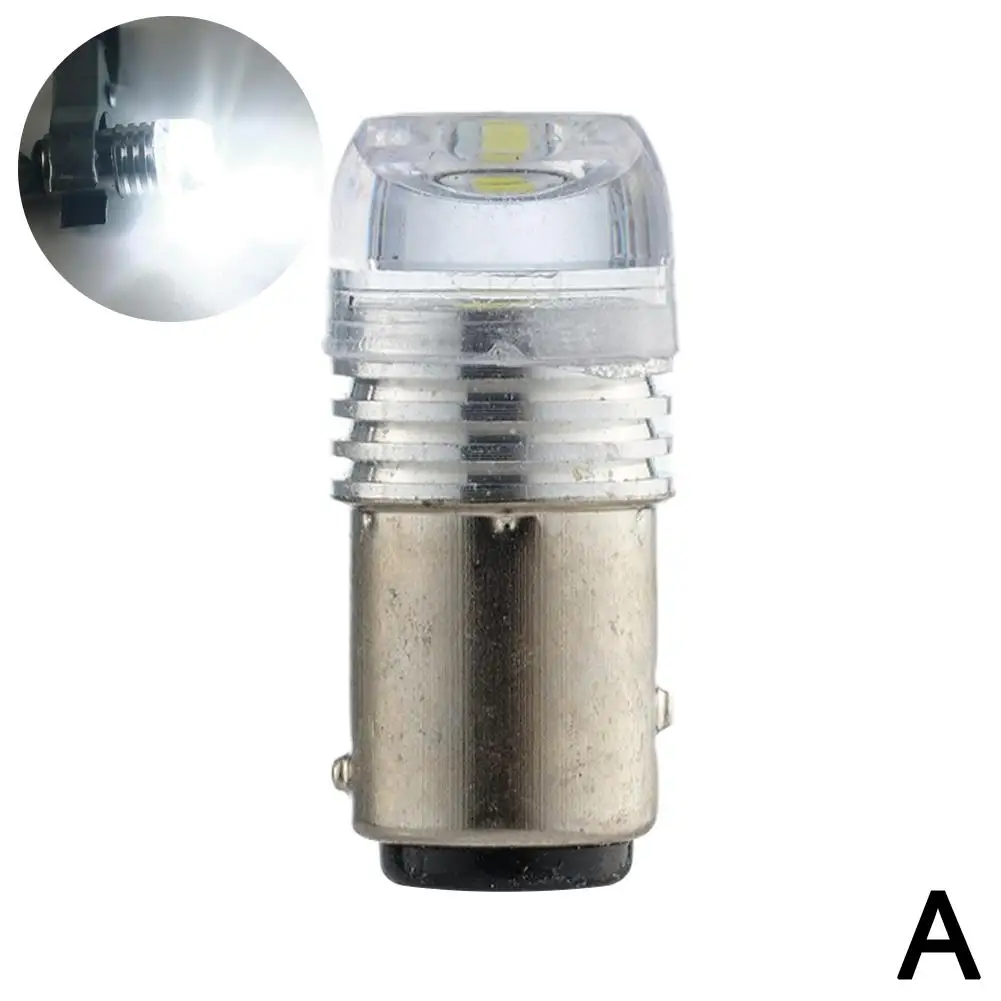 1 szt. Żarówka LED 1156/1157 do motocykla, światło hamowania 12V, światło pozycyjne, tylne, sygnalizacyjne, hamowania, kierunkowskaz, światło cofania, migające, do bagażnika samochodowego Q0T4