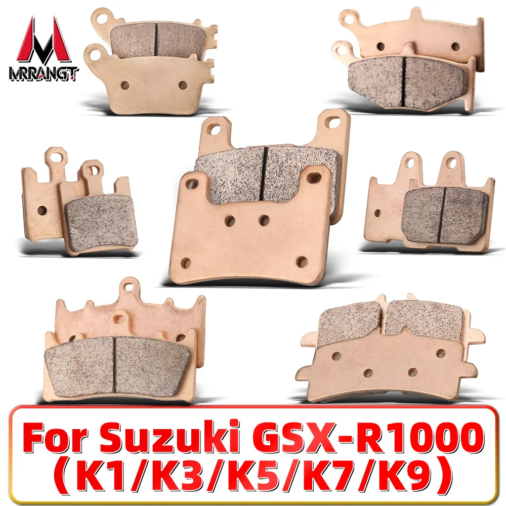 

MRRANGT Motorcycle Brake Pads Set For Suzuki GSX-R1000 GSXR1000 K1 K2 K3 K4 K5 K6 K7 K8 K9 High-performance sintered metal