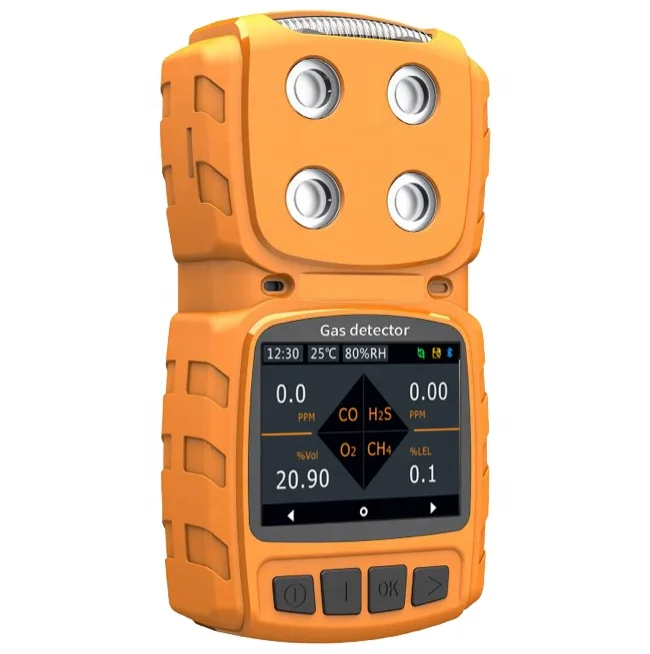 

MS104K Well known brand 2 gas CO2(IR) O2 Portable Multi detector