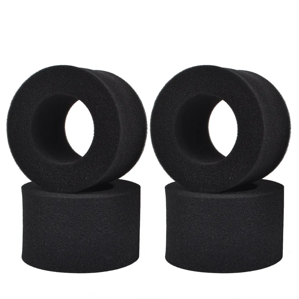 4PCS Tires Inner Sponges for Tamiya CW-01 Chassis Midnight Pumpkin Lunch Box