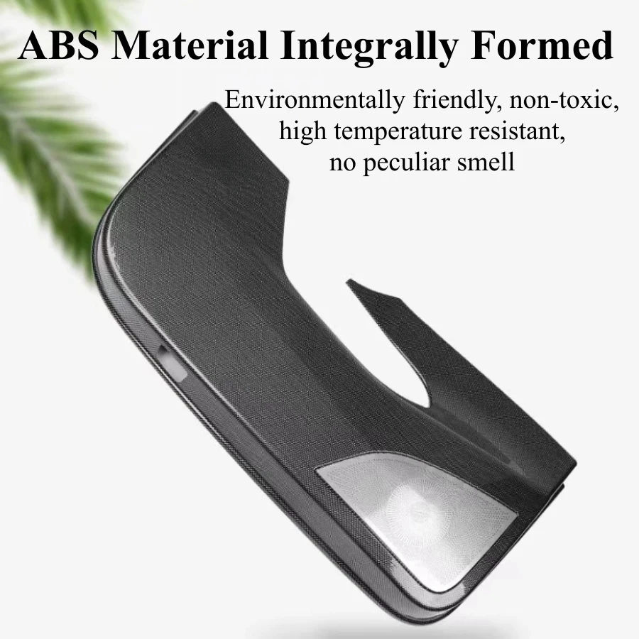 4PCS ABS Carbon Fiber Style Car Door Anti Kick Panel Stickers For Tesla Model Y Model 3 2019-2023 Inner Door Protector Cover