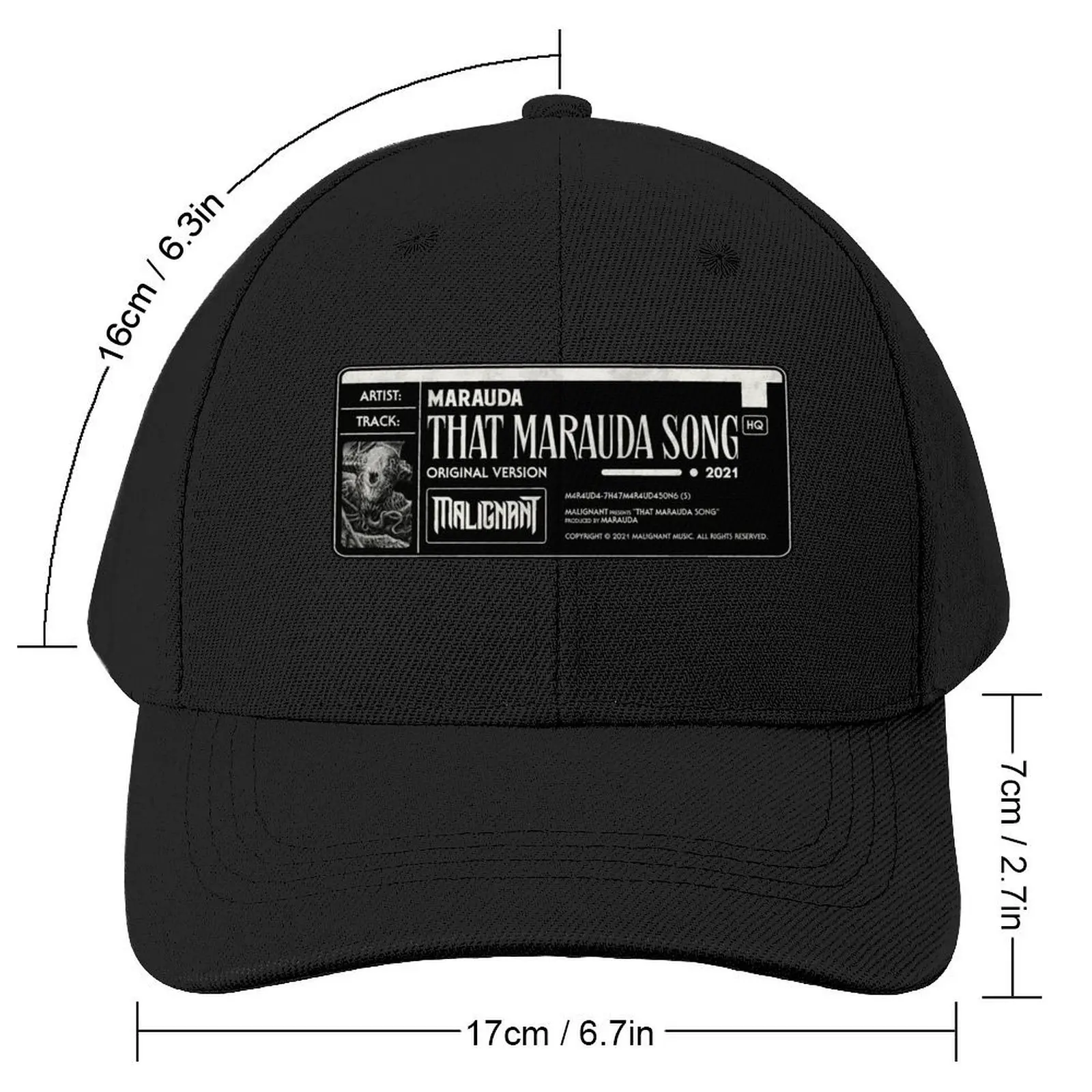 THAT MARAUDA SONG Baseball Cap Christmas Hat Sun Cap Beach Outing summer hat Sun Hats For Women Men's