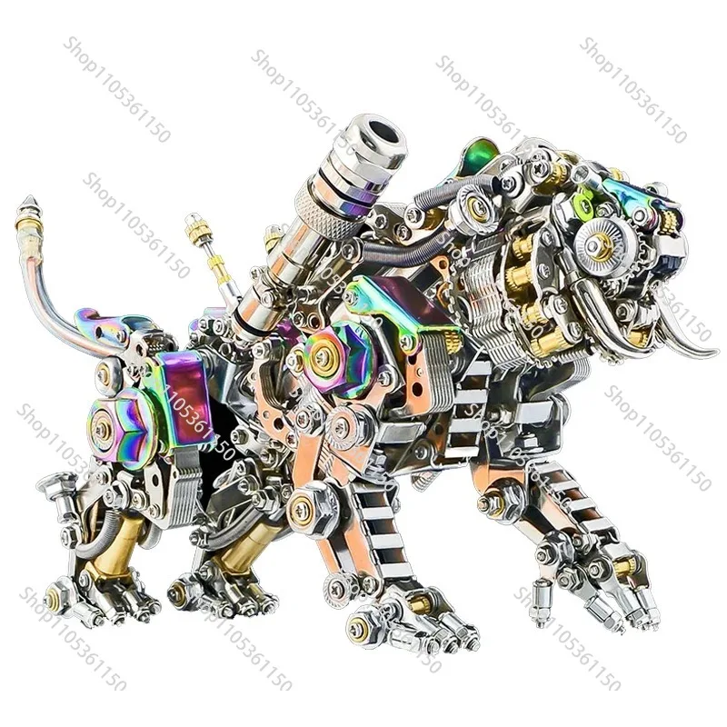 3D Mechanical Metal Assembly Model Kits DIY Mechanical Puzzle Animal Toys for Children Adults
