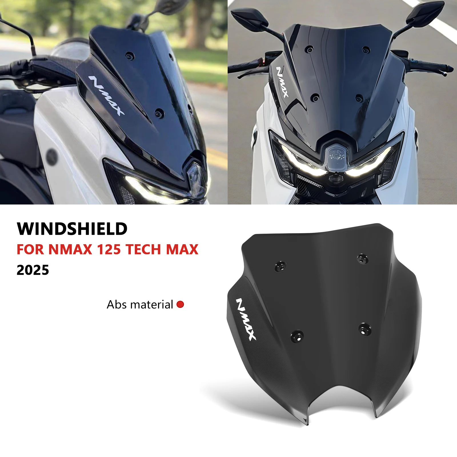 x-t-for-nmax125-tech-max-2025-nmax155-2025-motorcycle-fairing-cover-touring-sport-windscreen-windshield-visor-deflector