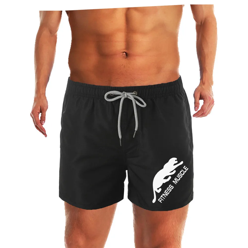 Men Swimsuit Sexy Swimwear Men Printing Swimming Shorts Men Briefs Beach Shorts Sports Surf Fitness Brand Shorts Men Swim Trunks