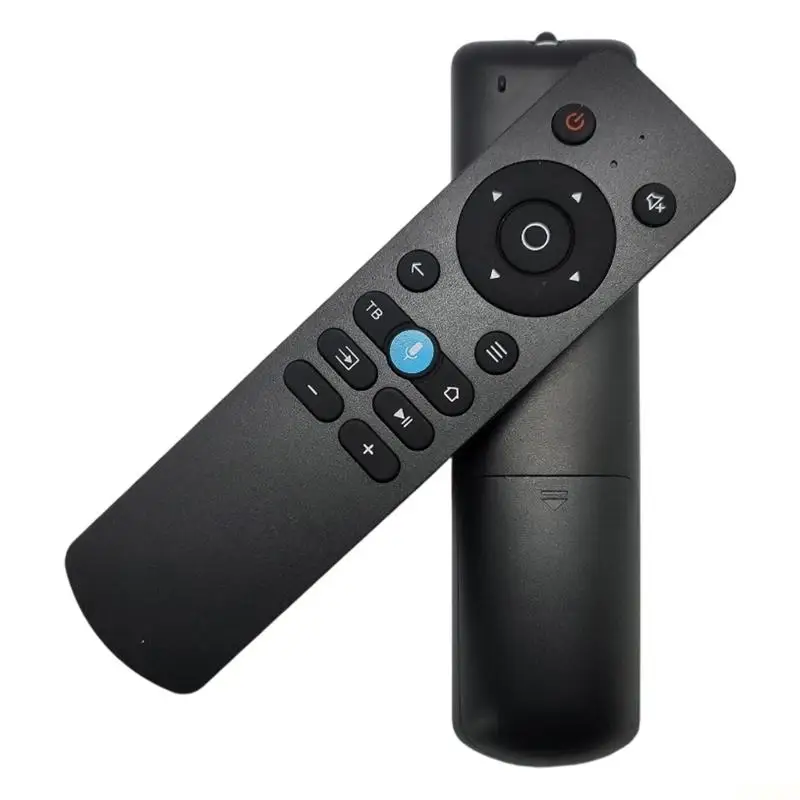 B03F Handheld Theater Control Handset with Voice Entry Guided Navigation Pad and ABS Housing for Daily Use during Home