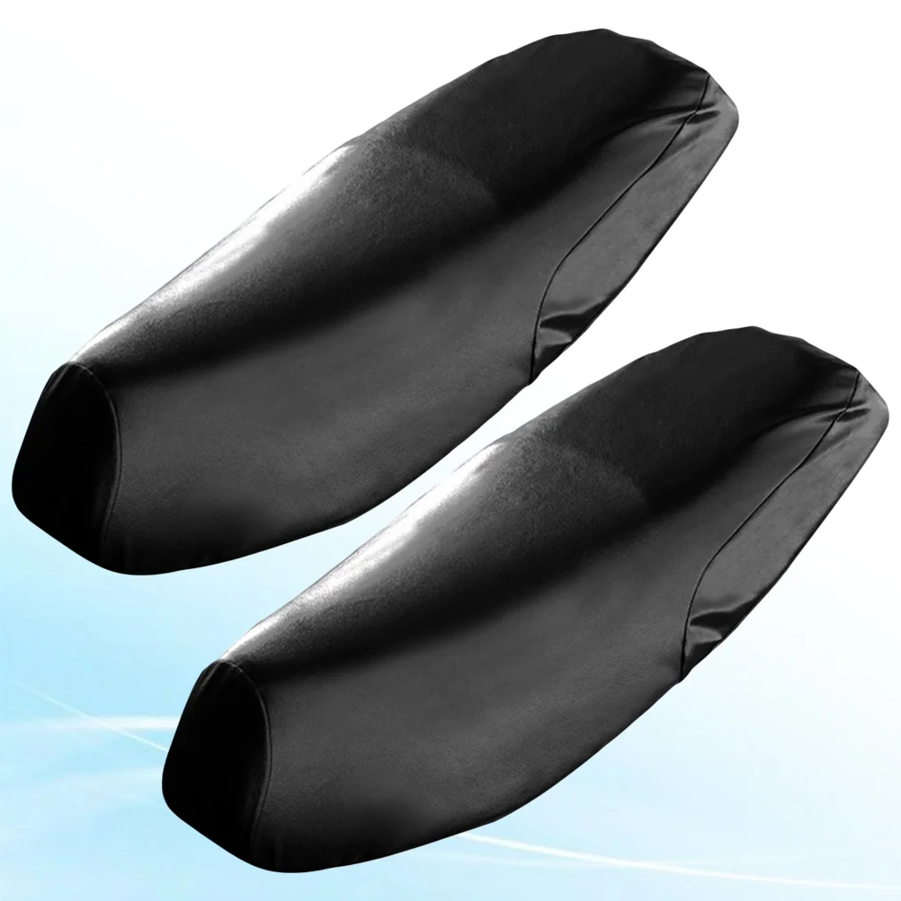 

2 шт. водонепроницаемый чехол на сиденье электрического велосипеда, нескользящая подкладка, регулируемый шнурок, мягкий и эргономичный 3D-дизайн, L, черный