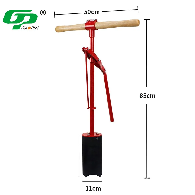 حار بيع عملية يدوية وضع الرافعة الخضراء عمل ثقب القواطع لكمة آلة معدات دورة الغولف #4