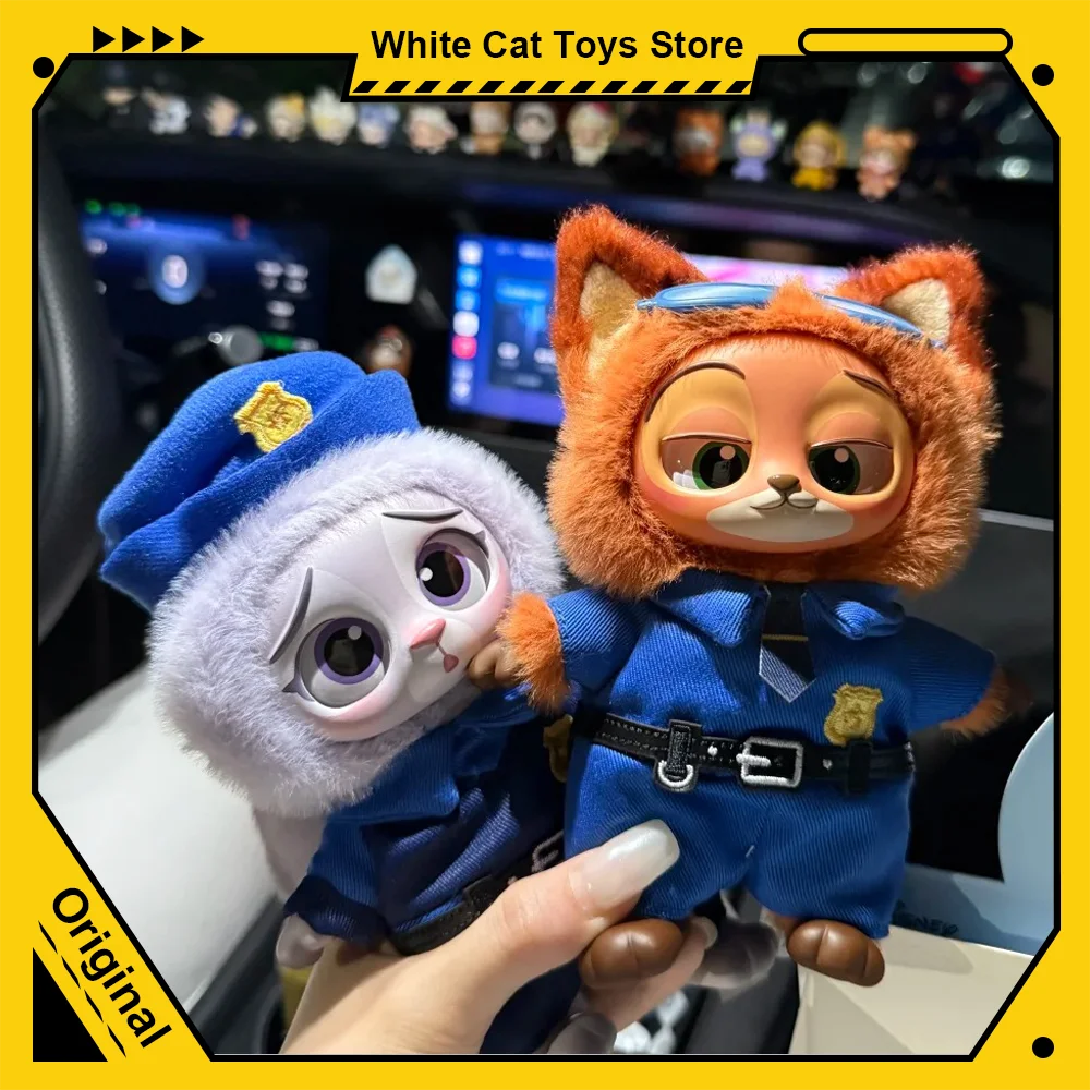 

Zootopia Blind Box Cute Nick Judy Action Figure Zootopia Plush Vinyl Doll Mystery Box Anime Figures Cartoon Collection Model Toy