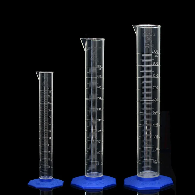 Nalgene Plastic Graduated PMP Measuring Tubs Highly Transparent Measuring Cups 10ml/25ml/100ml/250/500ml