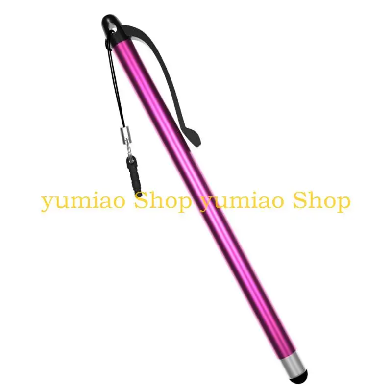 587B Comprehensive Universal Styluses Pen Metal Body Hook and Precisions Tip for Smartphones Tablets