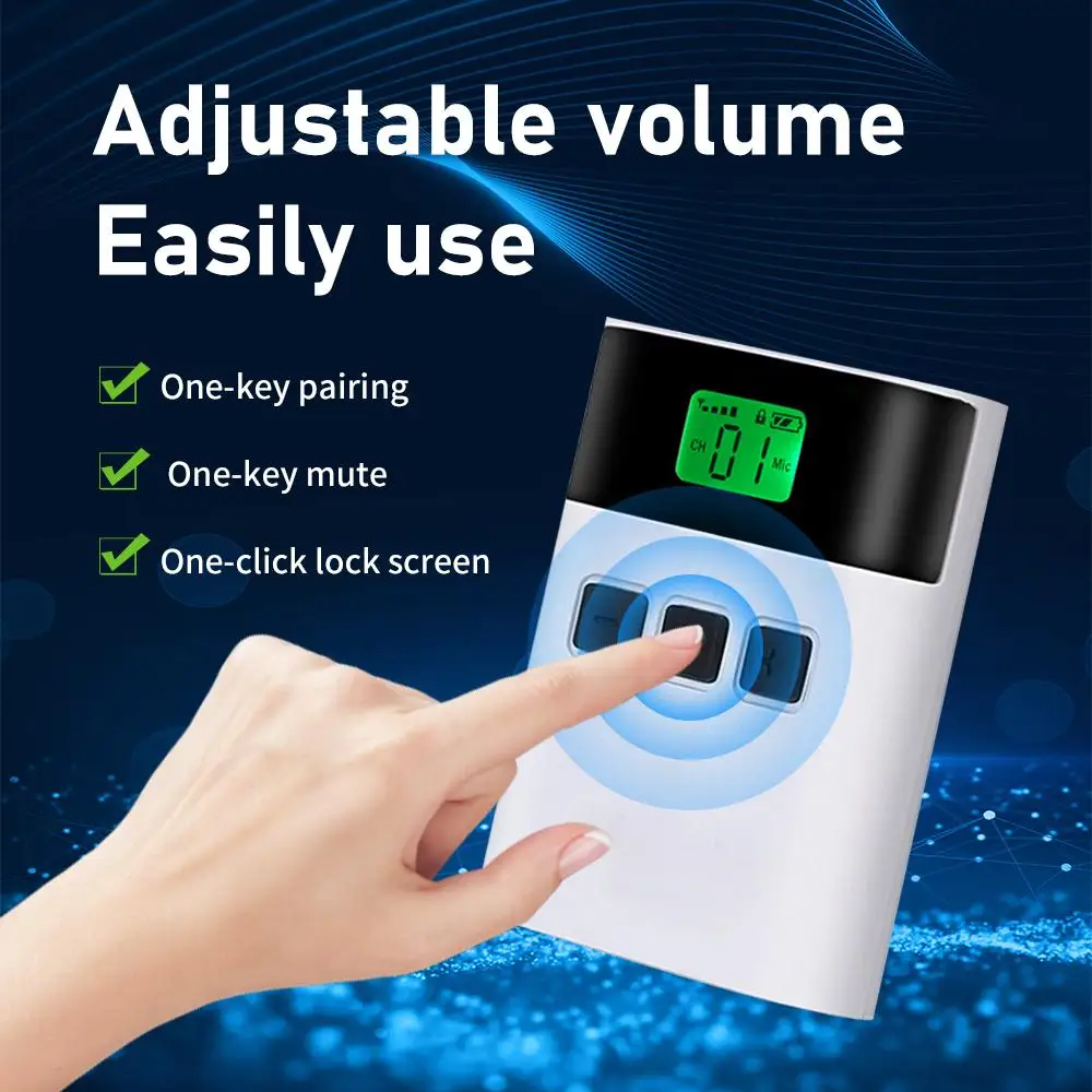 KT888 Walkie Talkie inalámbrico Sistema de guía turística Radio bidireccional de largo alcance A2524