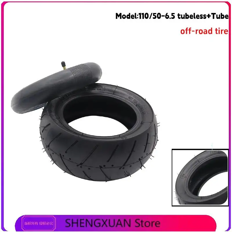 110/50-6.5 tubeless tires and inner tube electric scooter 11 inch rear wear-resistant tires