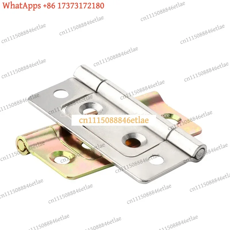 k3 10-Pack 2-Inch Butterfly Cabinet Hinges – No-Mortise Overlay Design for Cupboard Doors