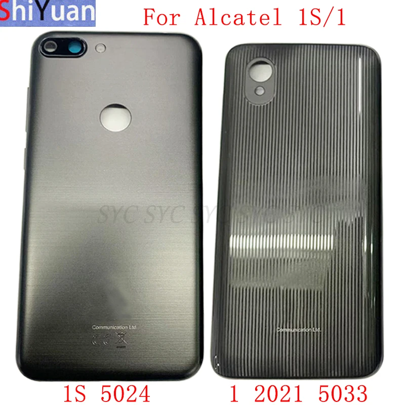 

Battery Cover Rear Door Housing Case For Alcatel 1S 5024 1 2021 5033 Back Cover with Logo Replacement Parts