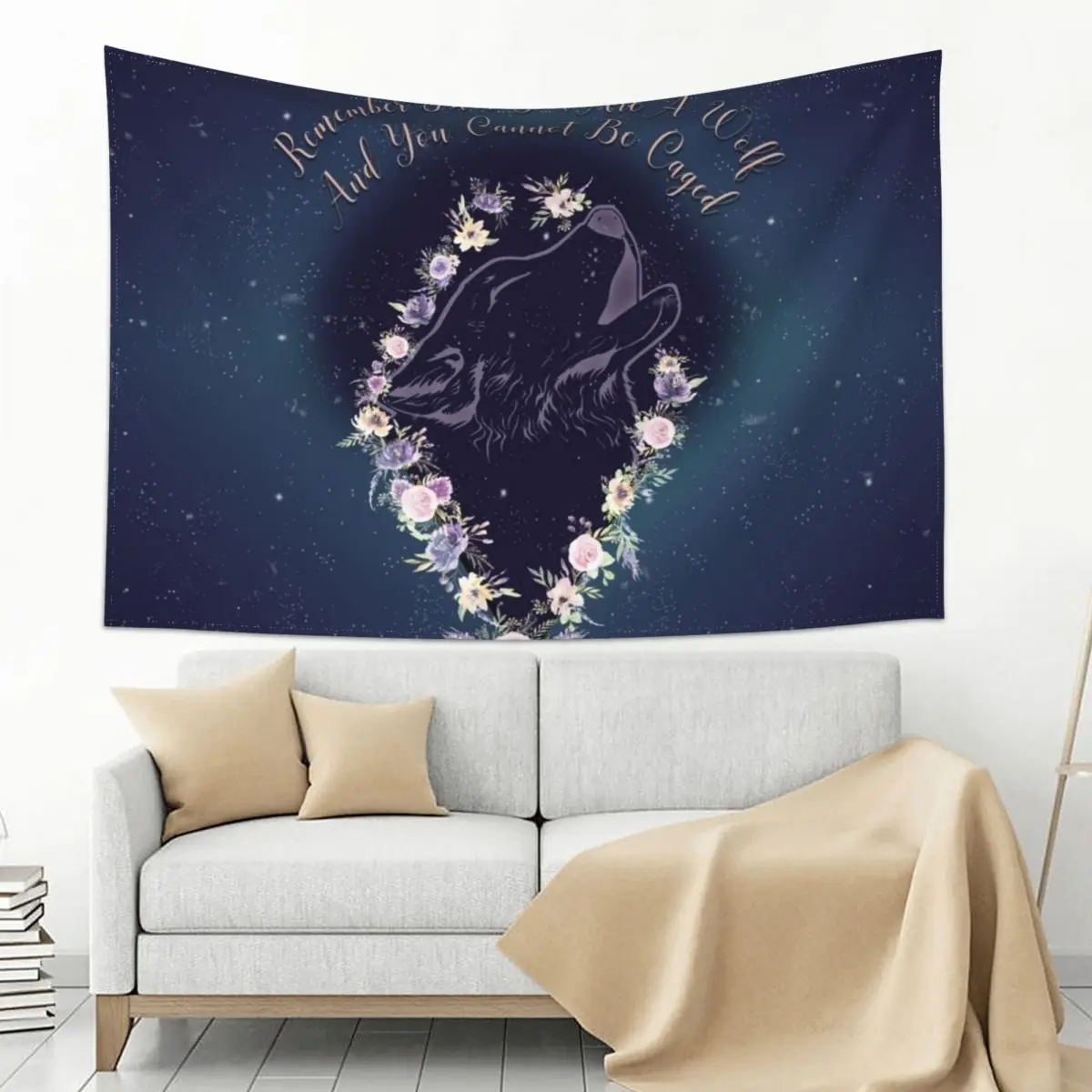 

ACOWAR - Wolf Tapestry Home Decoration