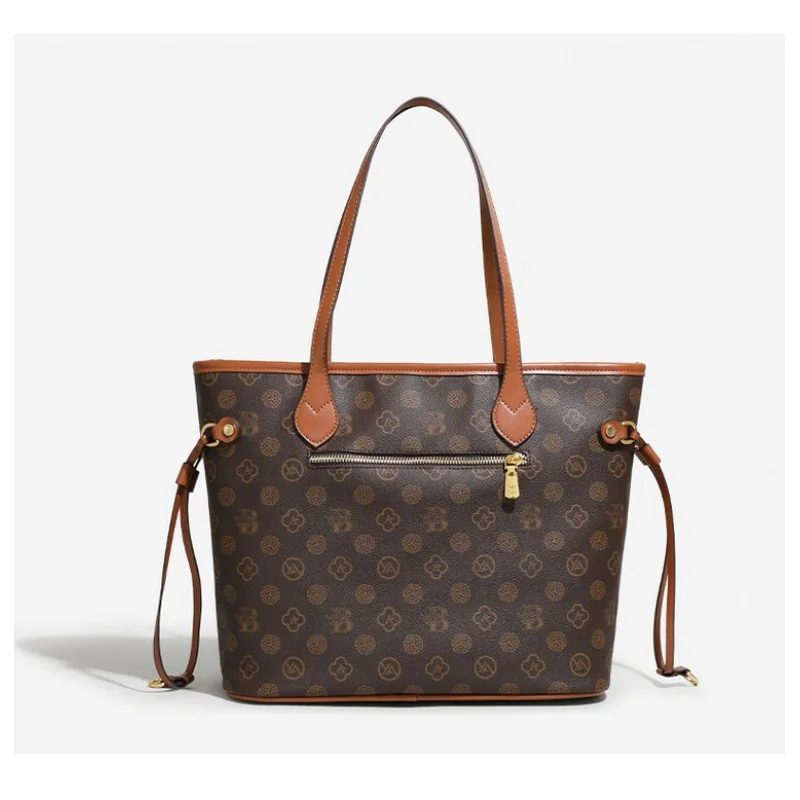 

High-End Ladies Handbag Made Of Rainbow-Printed Leather Featuring Casual Paris High-End Daily Style