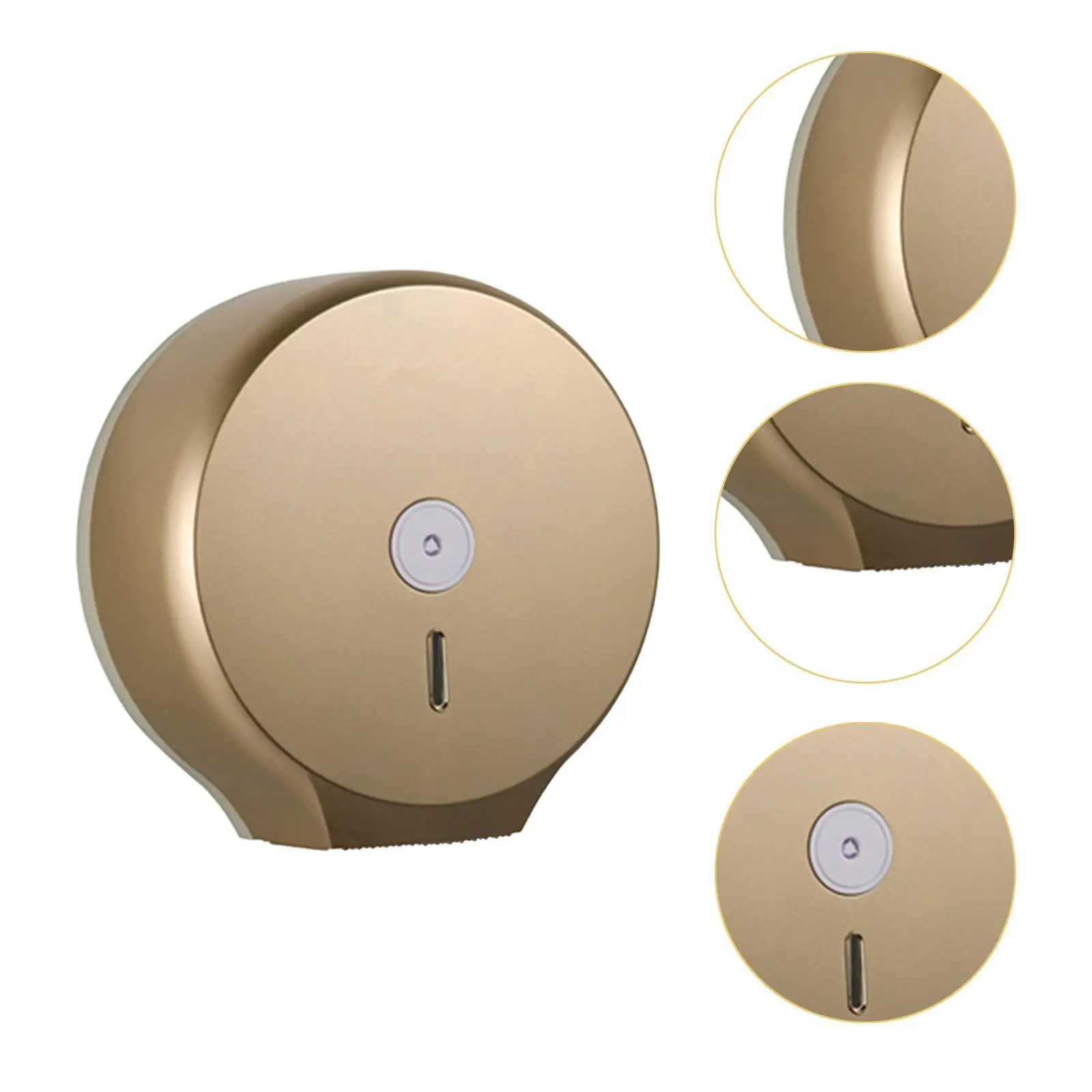 Toilet Paper Holder Modern Tissue Roll Dispenser for Hotel Washroom Bathroom - Image 5