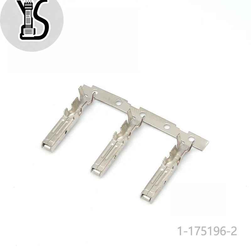 50PCS Original Genuine waterproof connector 1-175196-2 socket terminal pins For Automobile Smart Electronic Devices