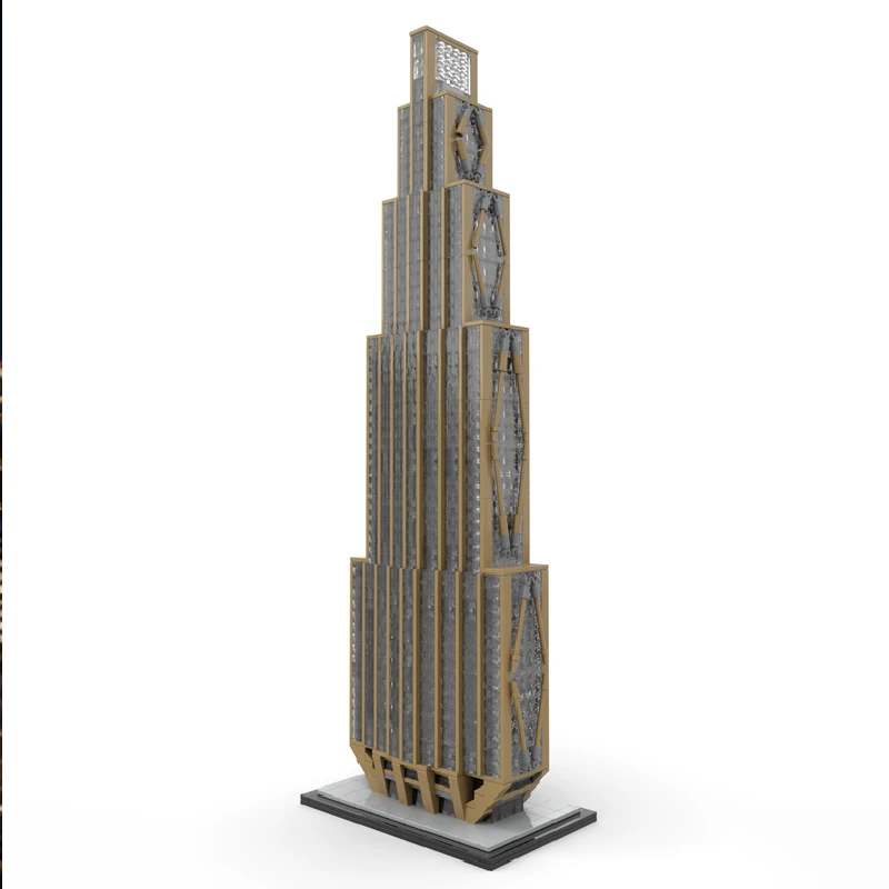 3180 قطعة من مكعبات البناء الإبداعية لتصميم نماذج مباني حديثة، لعبة تركيب للأولاد، هدية عيد ميلاد