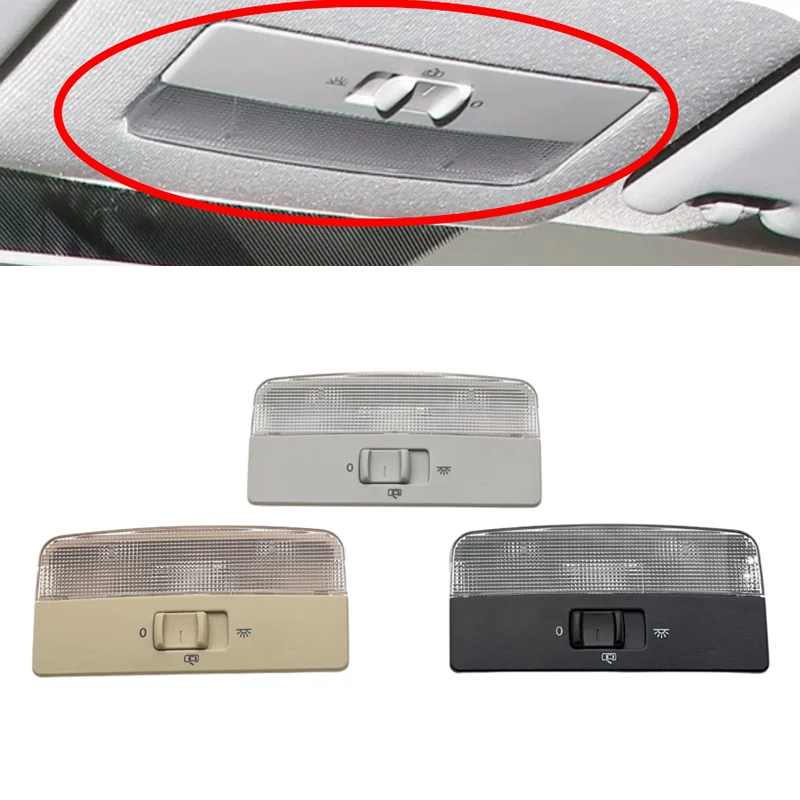 vw-bora、seat-ibiza（2002年～2005年）、caddy（2004年～2015年）用、車内天井照明、読書灯、ドームランプ。oe番号：6qd947105、1zd947105。